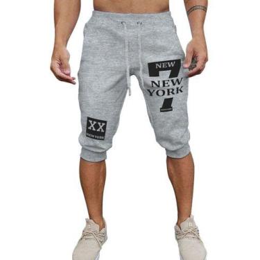 Imagem de Bermuda New York Masculina Jogger Short Esportivo Lançamento - DIAMANT