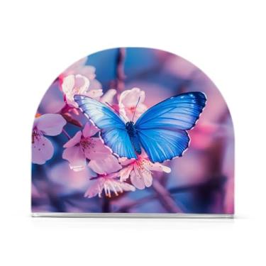 Imagem de Qilmy Lindo porta-guardanapos de borboleta azul para mesas - Porta-guardanapos para cozinha, porta-guardanapos de mesa, porta-guardanapos de coquetel, porta-guardanapos de papel43