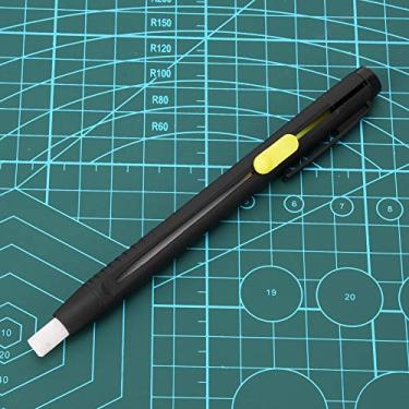 Imagem de HEEPDD Ferramentas de Marcação Caneta de Desenho de Couro para Marcação de Tecido Escrita Suave e Giz Apagável Ideal para Alfaiates Profissionais e Costura Doméstica Canetas Lápis Personalizadas 2 Unidades de Comprimento Ajustável