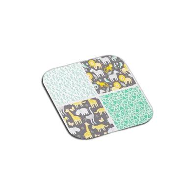 Imagem de Porta Copos Com Ilustração Personalizada Conjunto Zoológico Africano - Tamanho 9x9 cm