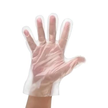 Imagem de Kit Econômico 1000 Luvas Plásticas Descartáveis (10 pacotes com 100 unidades) HDPE Nobre – Higiênicas, Ambidestras e Multiuso (Cozinha, Estética e Limpeza)