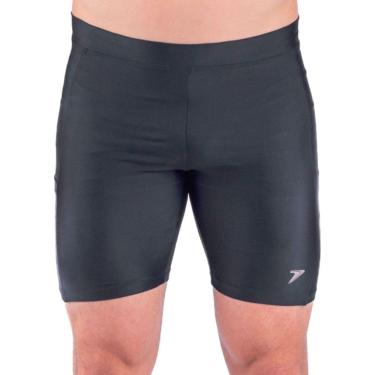 Imagem de Bermuda de Compressão Termica Poker Gold Com Bolso Unissex