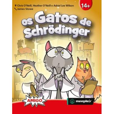 Imagem de Os Gatos de Schrodinger, Jogo de Cartas, MeepleBr