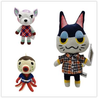 Imagem de Boneca de pelúcia Crossingss New Horizons Cat Diana Octopus 21cm