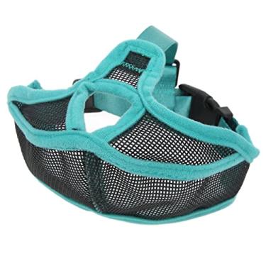 Imagem de Generic Focinho Curto de Malha Respirável Ajustável para Buldogues, Focinho de Buldogue Anti-mordida para Cães, Ideal para Franceses, Terriers de Boston, Pugs, Chihuahuas, de Nylon Com Rede de (XL)