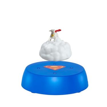 Imagem de WARNER BROS DC Comics Superman Krypto Dog Figurine - Magnetic Floating Superman Collectible Display with LED Lights