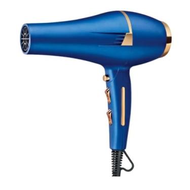 Imagem de Secador De Cabelo C/Difusor de Cachos Antifrizz Leve E Potente 2400w(110V 1800W AZUL)