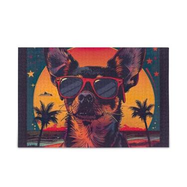 Imagem de 500 Pieces Cute Chihuahua Jigsaw Puzzles Wooden and Paper Combined Adult Puzzle Games