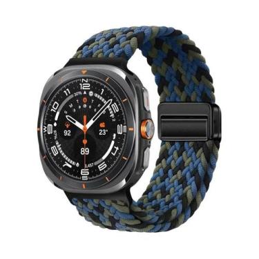 Imagem de Pulseira Magnética De Nylon De 47mm Para Acessórios Do Samsung Galaxy 