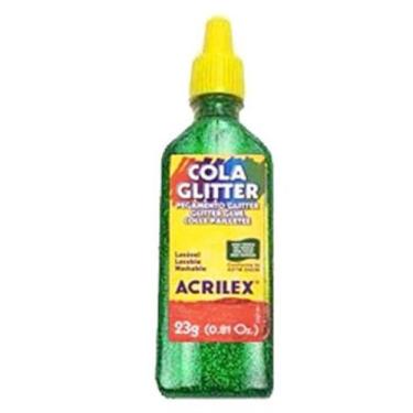 Imagem de Cola Glitter 206 Verde 23 Gramas Acrilex