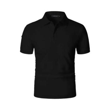 Imagem de Camisa Polo Masculina De Verão Oversized Com Tecnologia De Absorção De
