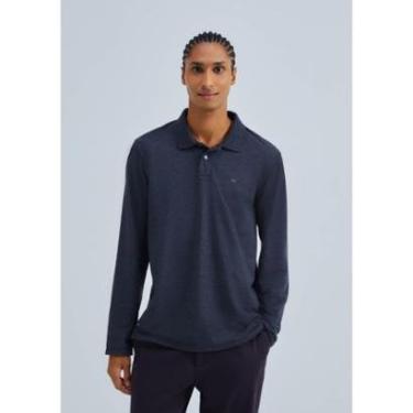 Imagem de Camisa Polo Hering Manga Longa Em Piquet Masculina-Masculino