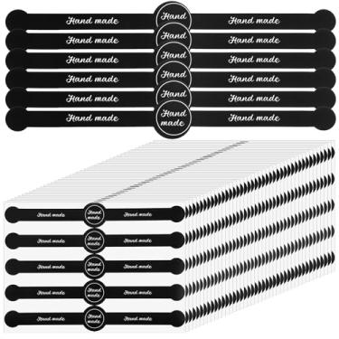 Imagem de 200 etiquetas invioláveis para embalagens de alimentos, tampas seguras e invioláveis, adesivos à prova de adulteração, selos de embalagem autoadesivos de segurança para padaria, doces, artesanato