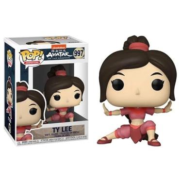 Imagem de Funko Pop Avatar: The Last Airbender Series 2 + Protetor: ATLA Pop! Boneco de vinil de animação (conjunto de presente de colecionador com caixa protetora da marca ToyBop) (Ty Lee)