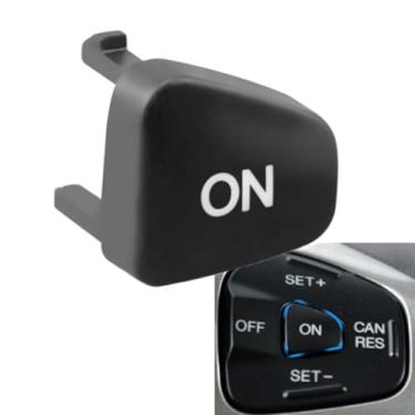 Imagem de Botão de volante de volume de áudio do carro, botão liga/desliga compatível com Ford Escort Fiesta MK7 MK8 ST Ecosport 2013-2018