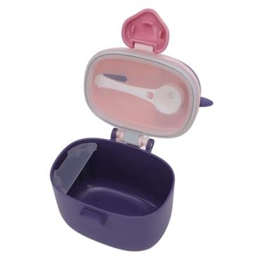 Imagem de Jiawu Suporte para Leite Em pó para Bebês, Vedação Forte, Distribuição Conveniente, Material Pp Seguro para Bebês Em Movimento (Roxo)