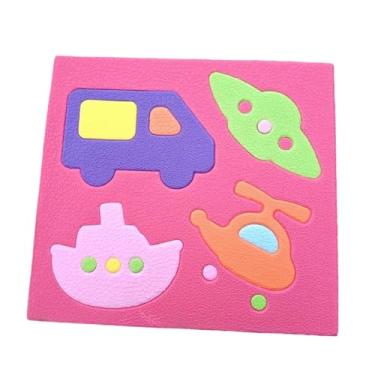 Imagem de harayaa Brinquedo Quebra-Cabeça de Formas em Espuma EVA Macia, Colorida e Leve, Tapete de Atividades para Crianças em Idade Pré-Escolar, Jardim de Infância e, Tráfego