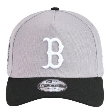 Imagem de Boné New Era 940 A-Frame Boston Red Sox MLB Gray Scale-Masculino