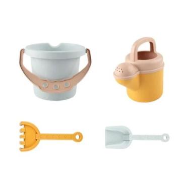 Imagem de Brinquedos De Praia Para Crianças, Balde De Sorvete, Bulldozer, Jogo A