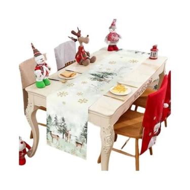 Imagem de Caminho De Mesa De Natal Para Decoração De Casa, Festa De Natal 2025 2