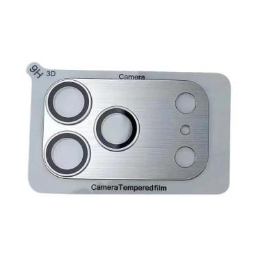 Imagem de Protetor De Câmera De Metal Laranja Para iPhone 17 pro Max, Anel De Le