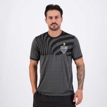 Imagem de Camisa Atlético Mineiro Toe Cinza - Braziline, GG