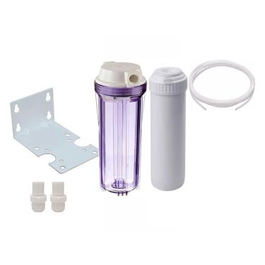 Imagem de Carcaça 10 Transparente Com Suporte + Cartucho Recarregável