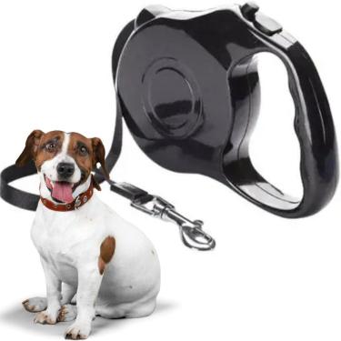 Imagem de Guia Retrátil Pet 5M Passeio Seguro Leve