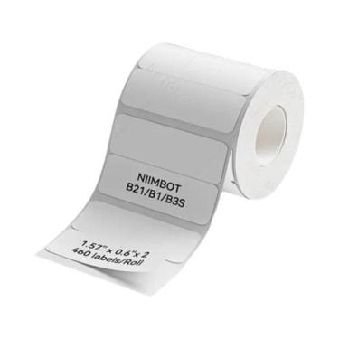 Imagem de Etiqueta Térmica Branca Autoadesiva Redonda De 20-50mm De Largura Para