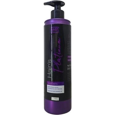Imagem de Máscara Tratamento Matizador Platinum 500ml Hairs Company