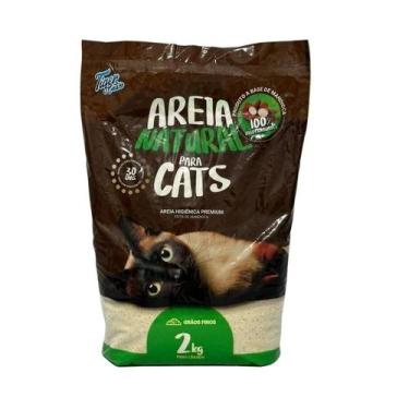 Imagem de Tiger Cats Areia Higienica Biodegravel 100% Mandioca 2kg