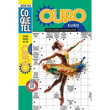Imagem de Livro - Palavras-Cruzadas Diretas Coquetel Ouro Euro 59