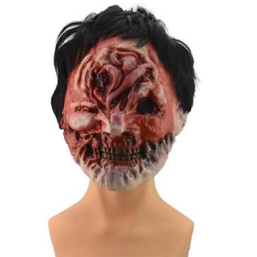 Imagem de Máscara o vírus de terror de látex para Halloween, cosplay e festas - 