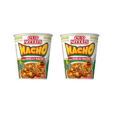 Imagem de kit 5 Macarrão Instantâneo Cup Noodles Queijo Nacho Copo 68g, 5 unidad
