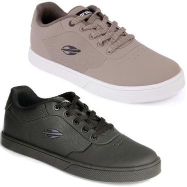 Imagem de Tênis Mormaii Urban Reverse Masculino Original Casual 203392, Grafite,