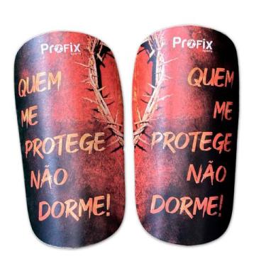 Imagem de Caneleira Profix Quem Me Protege, G - 12cm x 17cm
