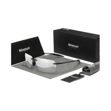 Imagem de Óculos De Sol Polarizados Ultraleves TR90 Sem Armação Quadrados Para H