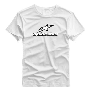 Imagem de Camiseta Exclusiva Alpinestars Formula 1 Premium 100%algodão, Branco, 