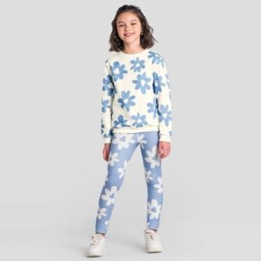 Imagem de Blusão infantil menina em moletom Brandili-Feminino