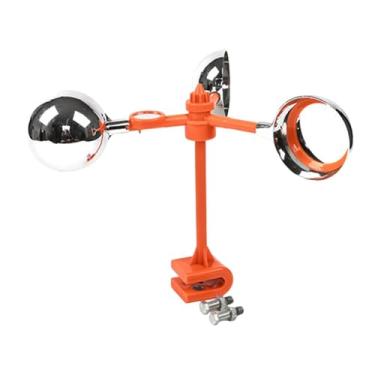 Imagem de Ioensy Repelente de pássaros reflexivo, dispositivo repelente de pássaros profissional premium para jardim, pomar e áreas externas, Base Isolada