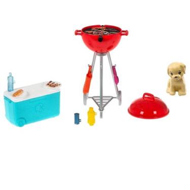 Imagem de Barbie Mini Conjunto Com Pets 26cm - Mattel