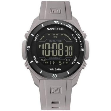 Imagem de Relógio Digital Esportivo Masculino Luz de Fundo LED, 5ATM à Prova d`Água