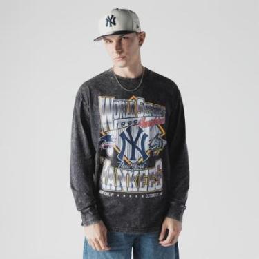 Imagem de CAMISETA NEW ERA BASICA NEW YORK YANKEES MLB PRETO-Masculino