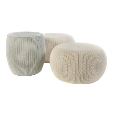 Imagem de Conjunto Pufe e Mesa baú Cozy Seat