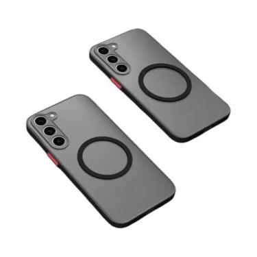 Imagem de Capa Magnética Fosca Magsafe Para Samsung Galaxy S25 S24 S23 FE S22 S2