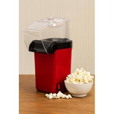 Imagem de Pipoqueira elétrica ar quente máquina fazer pipoca sem óleo - 110v - J
