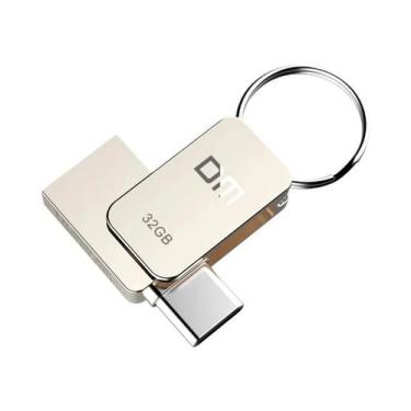 Imagem de Pen Drive USB-C Tipo-C OTG USB 3.0 De 32GB 64GB Mini Memory Stick Para