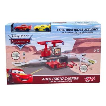 Imagem de Posto De Gasolina McQueen E Cruz Disney Carros - Toyng