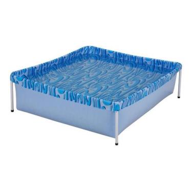 Imagem de Piscina Infantil 400 Litros Lona Pvc 1,15x1,06x0,33m Mor
