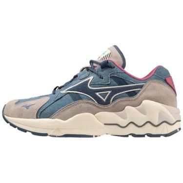 Imagem de Tênis Unissex Mizuno Wave Rider 1 Nikka Pokka, 40, Azul